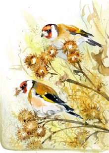 Щеглы, к главе Сентябрь